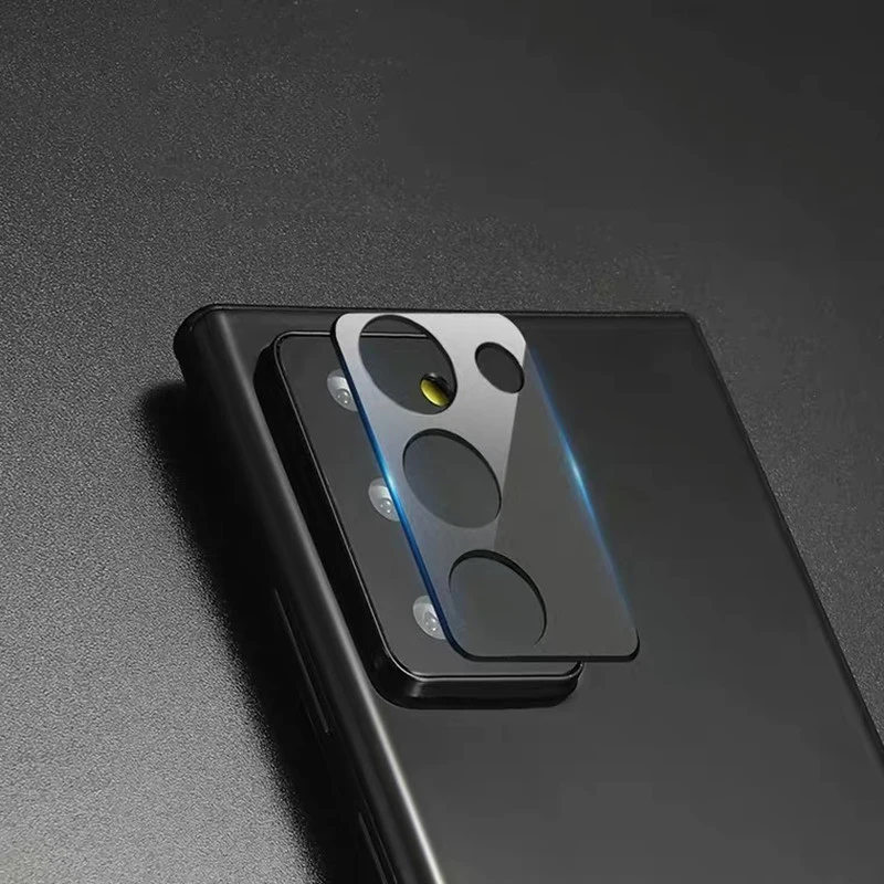 Premium Metal Camera Lens Protector for Smartphones - Durable Aluminum Cover Sheet