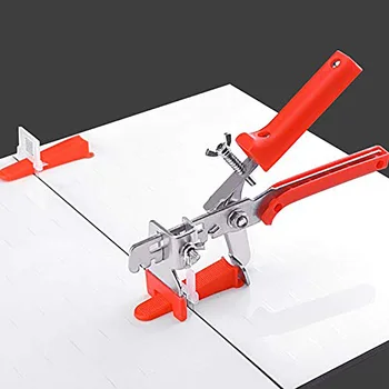 

Professional Ceramic Tile Paving Tool set Accurate Tile Leveling System Floor Wall Flat Leveler Plastic Spacer Construction Tool