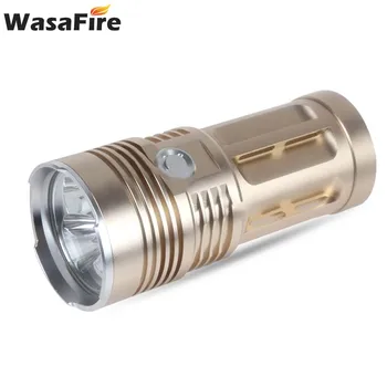 

3 Mode 4000 Lumens Flashlight 3x XM-L XML T6 LED Lanterna 4* 18650 Battery High Power Torch