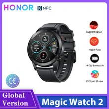 Honor Magic 2 Global Version Smart Watch 46mm NFC Payment Working 14 Days Bluetooth5.1 Blood Oxygen Indie Music смарт часы