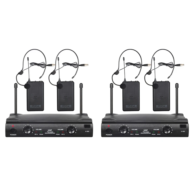 o UHF Wireless Microphone System Professional 2