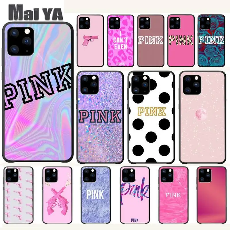 Maiya Розовый Мода Роскошный чехол для Iphone 5s Se 6 6s 7 8 Plus X Xs Max Xr 11 Pro аксессуары