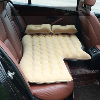 

Car Travel Bed Can lie down and sit for children multi-function inflatable car bed for back seat Car Accessories Camping Bed