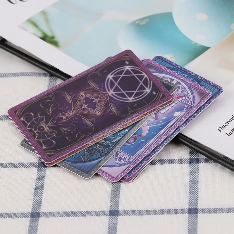 Креативный ПВХ водонепроницаемый Таро мифический Fate Divination для Фортуны карточные