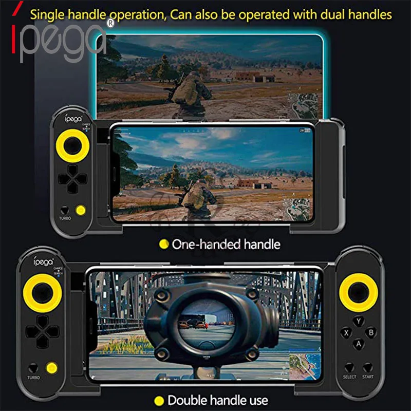 Ipega PG-9167 PUBG мобильный игровой контроллер беспроводной Bluetooth геймпад джойстик Поддержка IOS/Android смартфон Ipad планшетный ПК