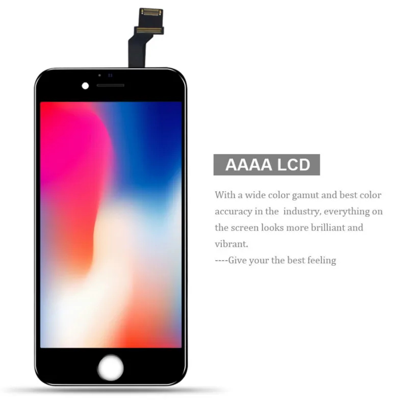 LCD Screen For iPhone 8 Display Touch Screen No Dead Pixel Digitizer Assembly Replacement For iPhone 8 Plus LCD
