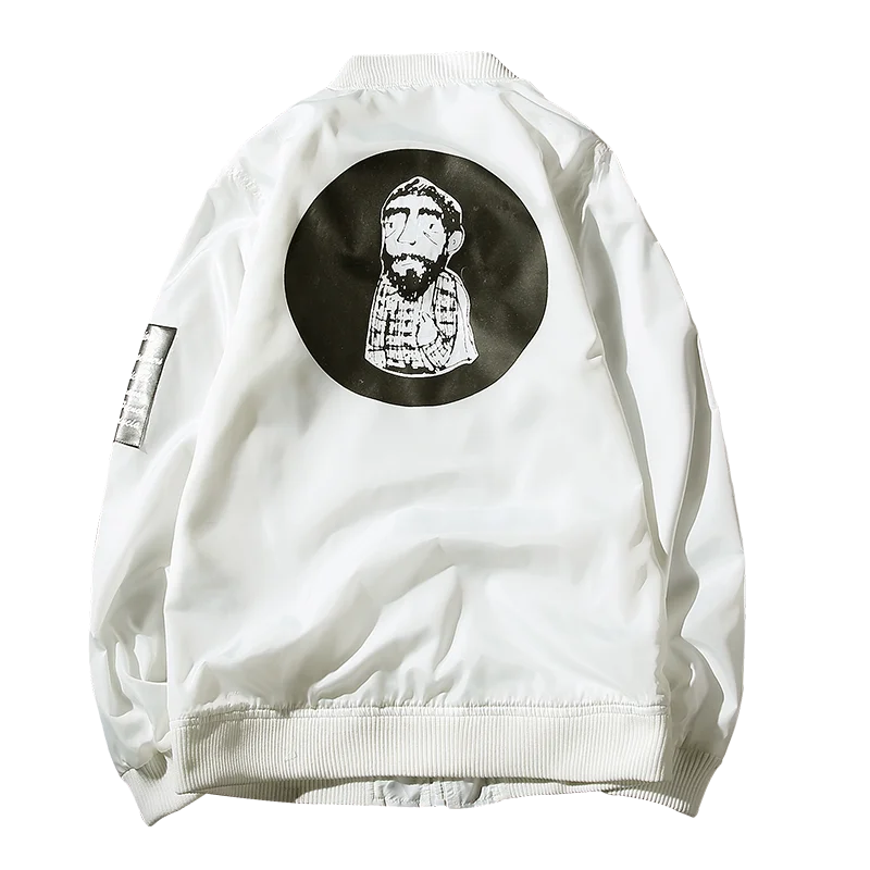 Promotion 2019 New Men's Bomber Zipper Jacket Male Casual Streetwear Hip Hop Slim Fit Pilot Coat Men Clothing Plus Size