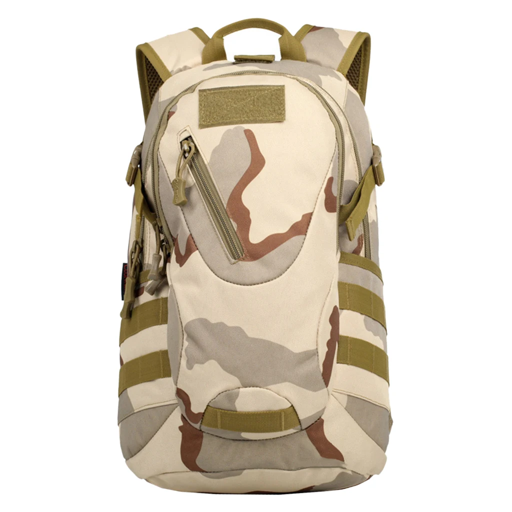 Водонепроницаемый рюкзак из ткани Оксфорд - Цвет: Sand Camouflage