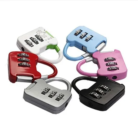 Cross Border Amazon Zinc Alloy Gym Padlock with Password Required Coded Lock of Bags And Suitcases Travel Password Locked Bag Ac