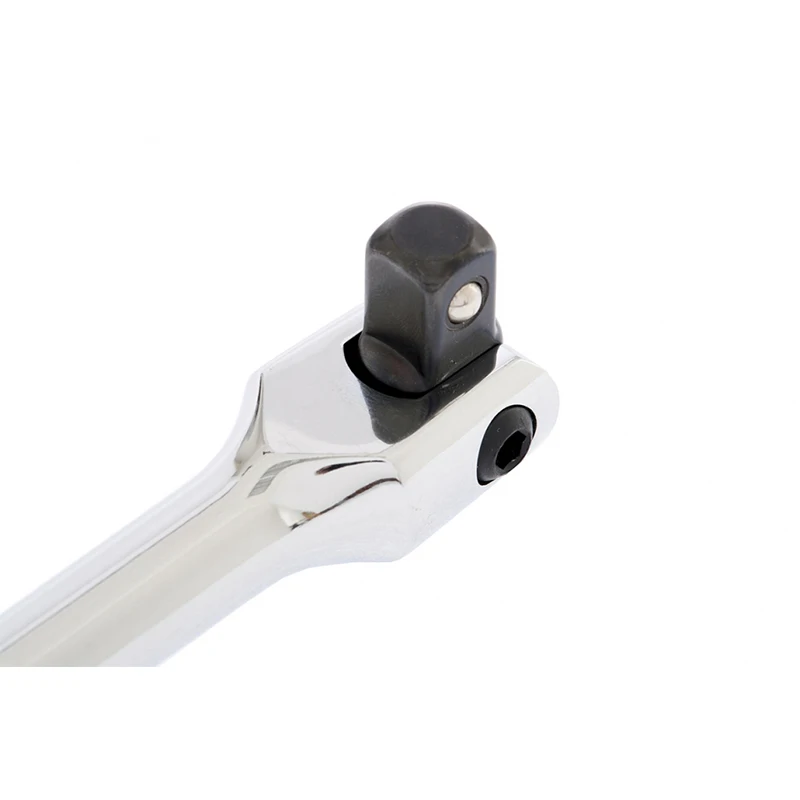 Вороток шарнирный MATRIX 14066 (Инструмент изготовлен из хромванадиевой стали, имеет хромовое покрытие, квадрат 1/2 с шариковым фиксатором. плечо 380 мм)