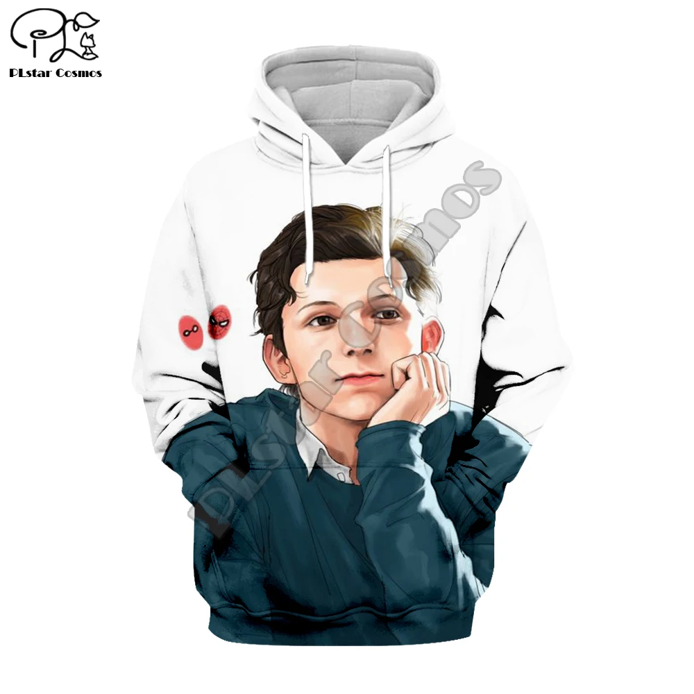 PLstar Космос фильм Super Hero Tom Holland с принтами "Marvel", "Мстители", 3dprint застежки-молнии/толстовки/Толстовка/куртка/для мужчин и женщин в стиле хип-хоп, забавные S-1