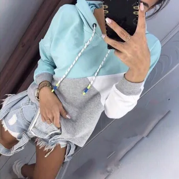 

Autumn Winter Fall Cool Sweat Shirts Sexy Festivals Classics Geometric Hoodies Women Hoodies Sweatshirts Ladies