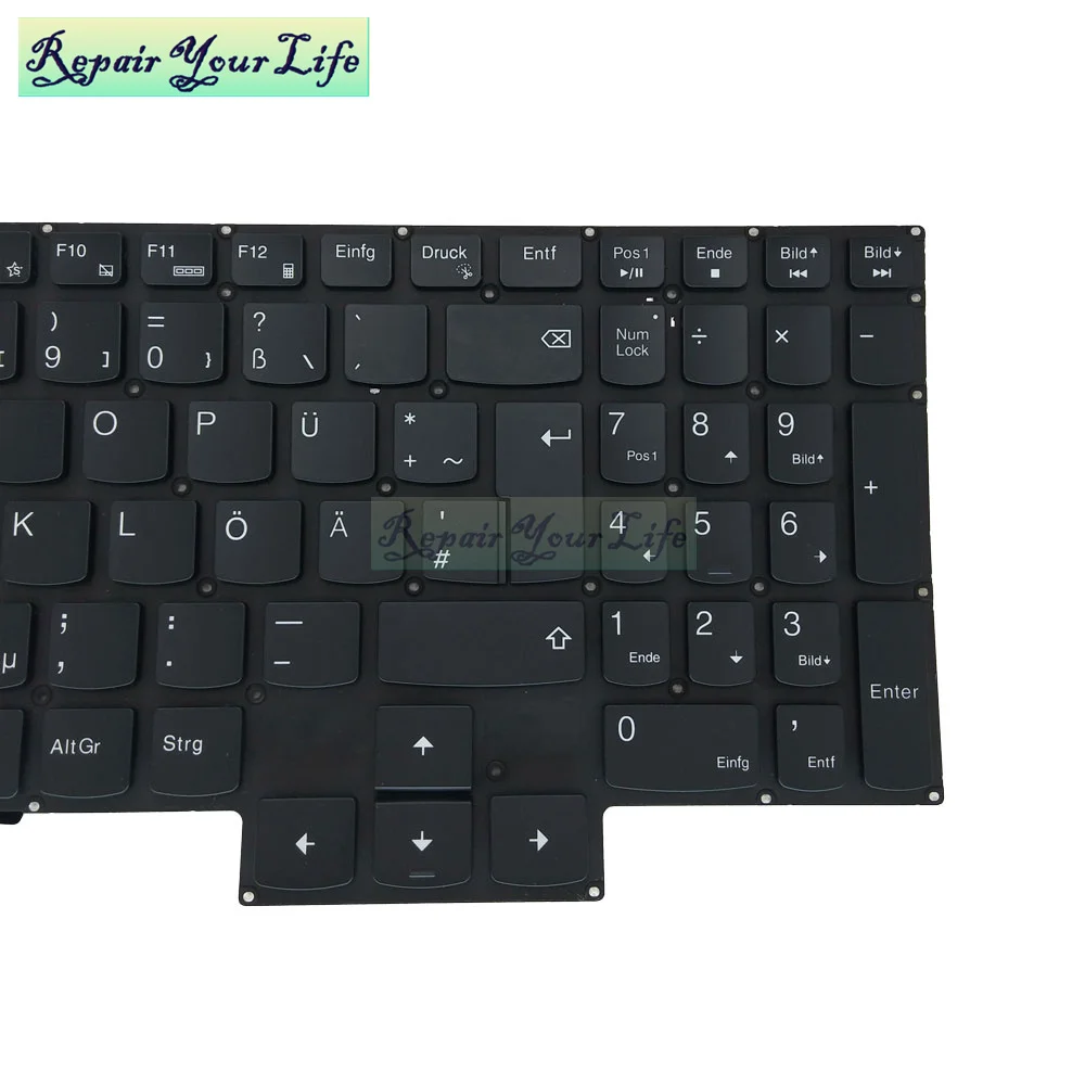 Inglês Russo Teclado Retroiluminado Teclados do Portátil para Lenovo Ideapad Gaming 315imh05 81y4 3-15arh05 5cb0y99500 Azul Novo us ru Teclado de substituição - Imagem 4