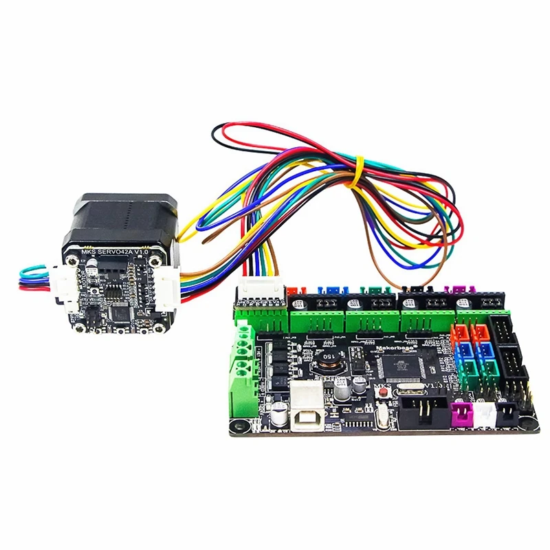 Makerbase 3D печать замкнутый контур шаговый двигатель NEMA17 MKS SERVO42A разработан, что предотвращает потерю шагов
