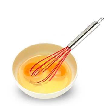 

GURET Silicone 5pcs Baking Cooking Scraper Eggbeater Brush Leak-proof Shovel New Multicolor Multifunctional Kitchen Tool