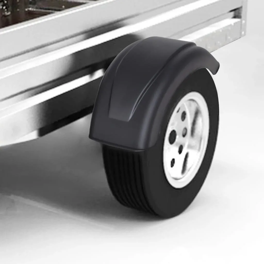 2pcs Mudguard for Trailer Wheel 190 X 580 MM