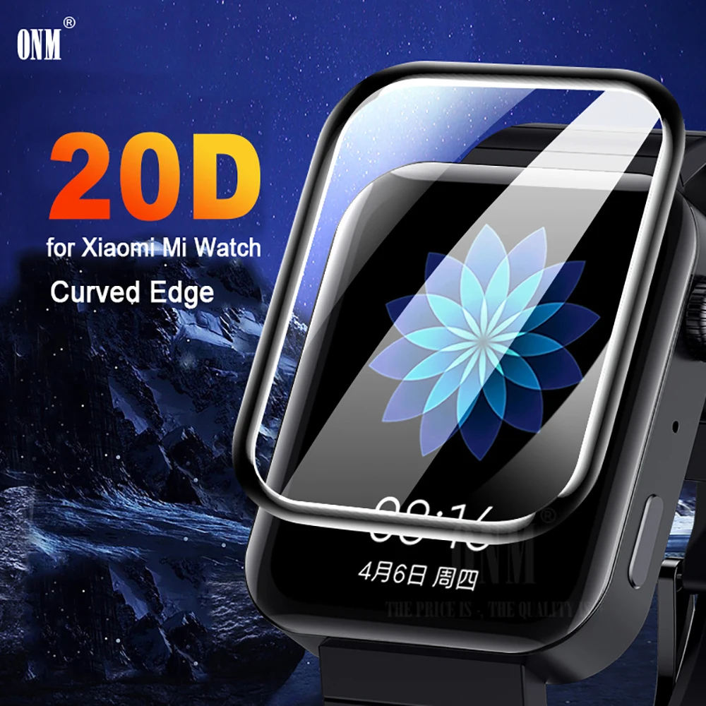 Mi 5D Защитная пленка для экрана с полным покрытием Xiaomi Watch 2019 мягкая круглая