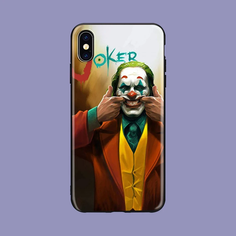 Joker Joaquin Phoenix Мягкий ТПУ чехол для телефона Apple IPhone X XR XS MAX 7 8 7plus 6 6S Plus 5 5S SE