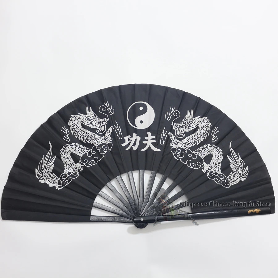 Bamboo Tai chi Fan Shaolin Kung fu Wushu Fans High Quality Big Sound | Спорт и развлечения