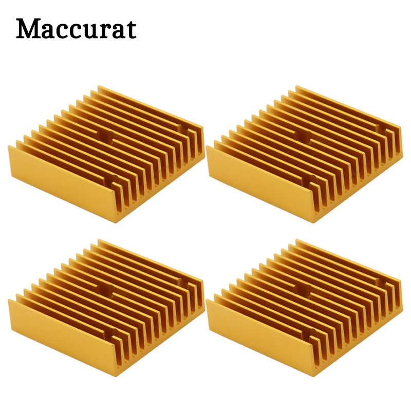 

1PC MK7 MK8 Heat Sink 3D Printer Parts 40*40*11mm 4010 heatsink for 3D printer Makebot MK7/MK8 extruder high quality