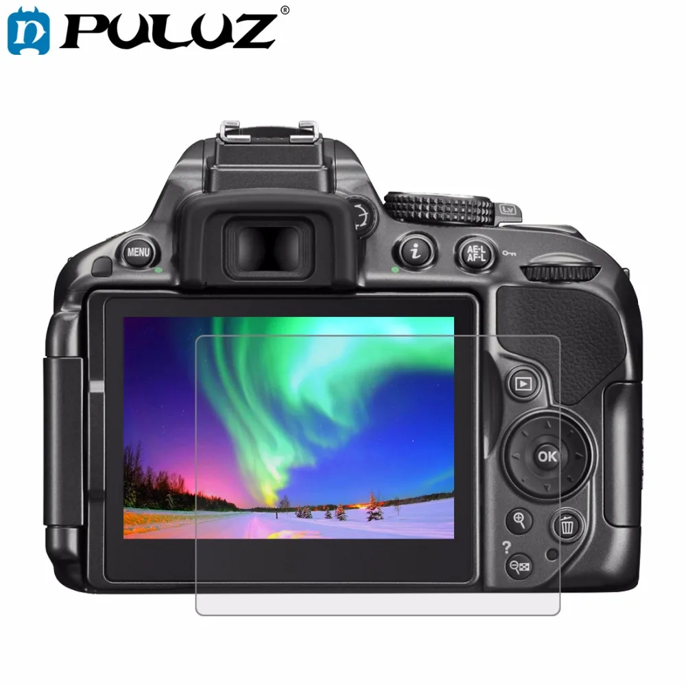 PULUZ камера 2.5D изогнутый край 9H твердость поверхности Закаленное стекло протектор