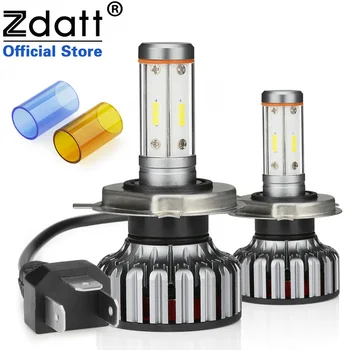 

Zdatt H7 LED Headlights H4 Led lampadas Car Lamp Ice Lamps for Cars H11 6000K Canbus 100W 12000LM 12V Automobiles Fog lights