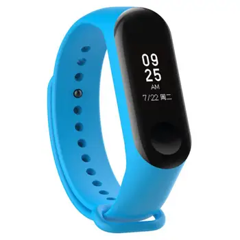 

Smart Strap For Xiaomi Mi Band 3 4 Soft Silicone WristBand Smart Sport Watch Replacement Smart Bracelet Accessories For Xiaomi