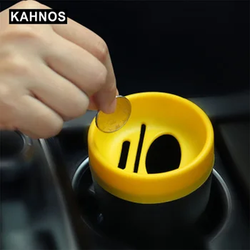 

Car Trash Bin Car Tissue Box Car Coin Storage Cup Rubbish Bin Multifunctional Storage Holder Car Accessories