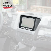 KEMIMOTO RZR 2020 2021 UTV akcesoria do Polaris PRO XP czarny GPS Center konsola pokrywa uchwyt do deski rozdzielczej płyta