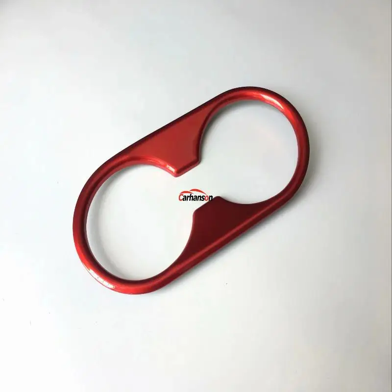 

For Car Accessories Mazda 2 Demio CX-5 CX-3 CX- 8 Abs Chrome Water Cup Cover Protector Guard Trim Scuff Plate Styling Stickers