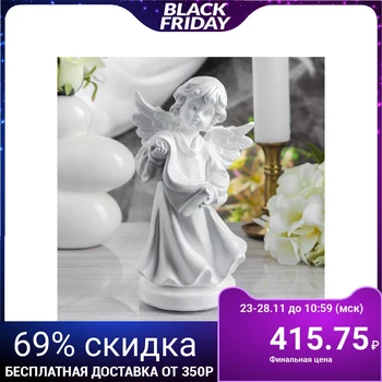 

Figurine "Scribe Angel" white, 23 cm
