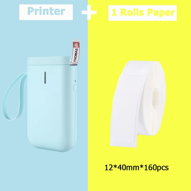 D11 Wireless Label Printer Portable Pocket Label Printer Handheld BT