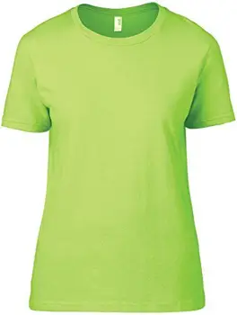 

Anvil-Maglietta a Maniche Corte da Donna Basic Fluo Verde