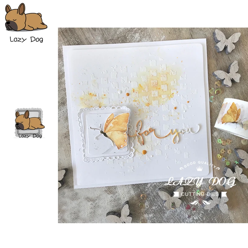 

Lace Frame Border Metal Cutting Dies Scrapbooking Stencil Decorative Craft Embossing Die Cuts Card Making New Dies For 2019