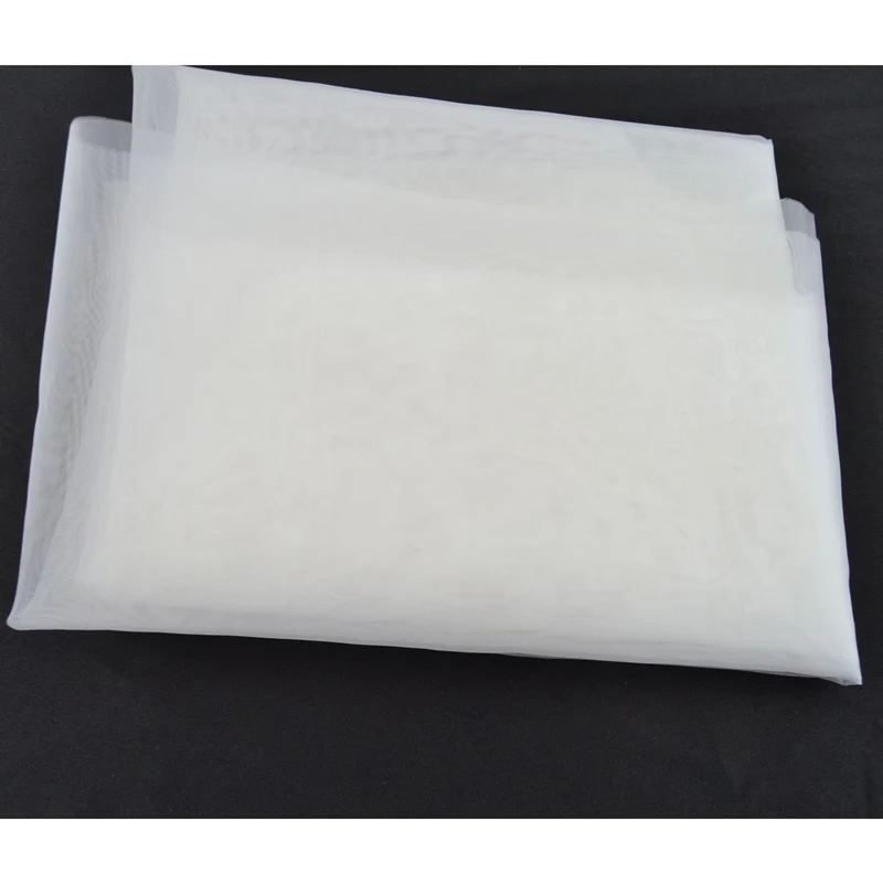 Polyester Filter Mesh 127CM Width 24T-80T silkscreen White Silk Screen Printing Mesh Fabric Handwork DIY Filter Net textiles