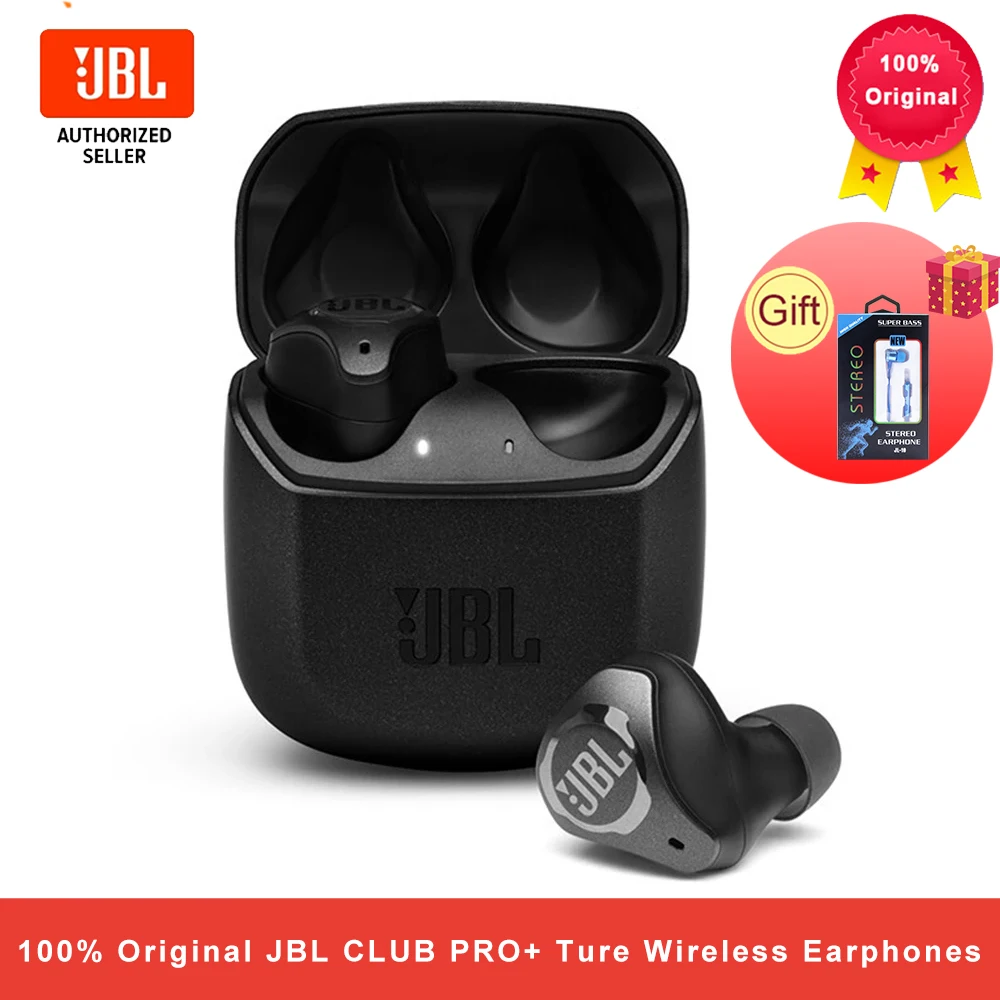 JBL CLUB PRO + TWS Ture Беспроводные наушники с шумоподавлением Bluetooth 5 1 спортивные
