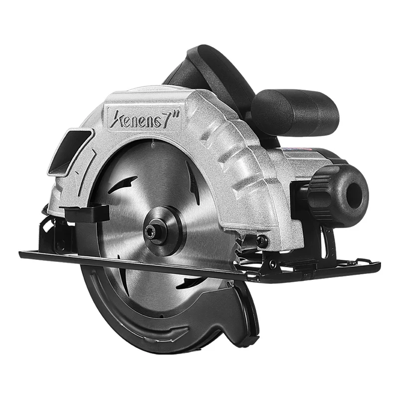 Woodworking circular saw 7 inch portable electric saw cutting machine home wood chipper can be flipped 5