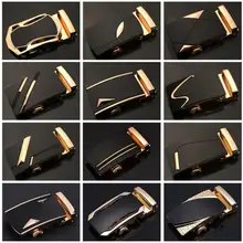 Fashion Men's Business Alloy Automatic Buckle Unique Men Plaque Belt Buckles for 3.5cm Ratchet Men Apparel Accessories
