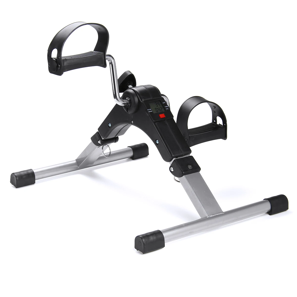 

Fitness Bicycle Household Mini Exercise Bike Body Gym Machine Hand Leg Rehabilitation Indoor Foldable with Anti-slip Pedal