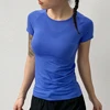 BINAND Yoga Top Gym Sport Shirt Women Sports Top Women's T-shirt Quick Dry Running T-shirt Fitness Slim Workout Tops For Women 1