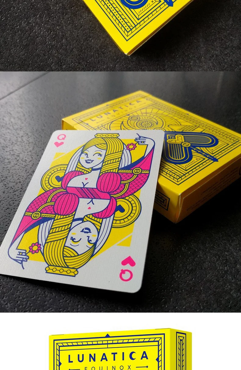 Hui qi Poker lunatica Luna импортная коллекция в форме цветка игральные карты