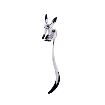 

Bohemia Ethnic Cute Simple Design Earring Single 2 Color Enamel Fox Single Earring For Women Charming Date Gift Jewelry