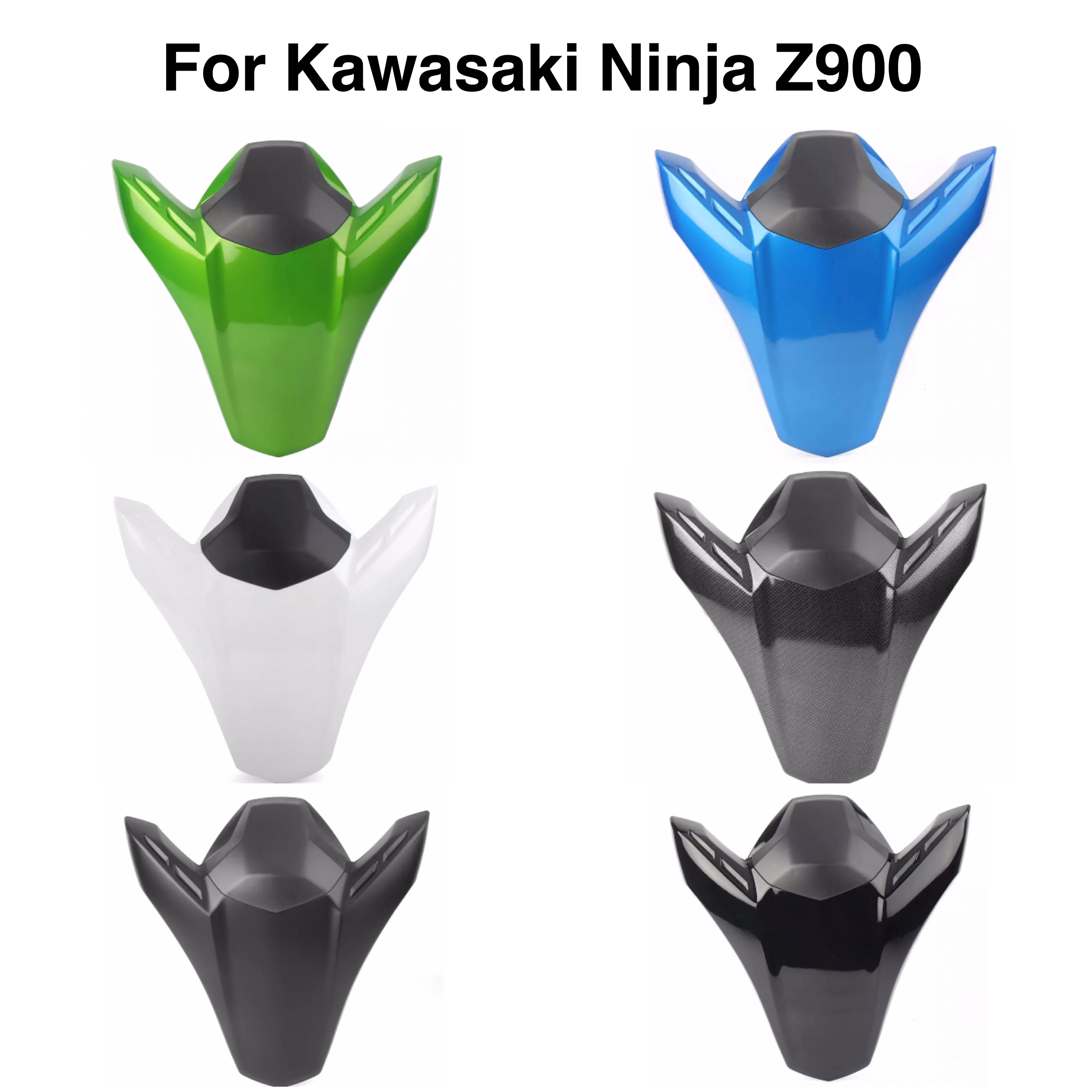 Для Kawasaki Ninja Z900 Z 900 2017 2018 2019 матовый черный чехол на заднее сиденье капот соло