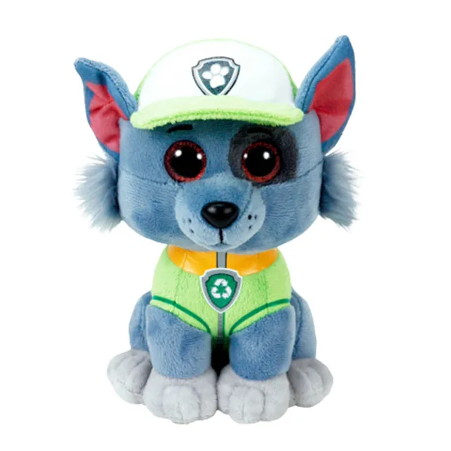 Ty Beanie Big Eyes PAW Patrol Dog Skye Marshall Rubble Chase Rocky Zuma Plush Toy Stuffed Puppy Doll Boy and Girl Birthday Gift 4