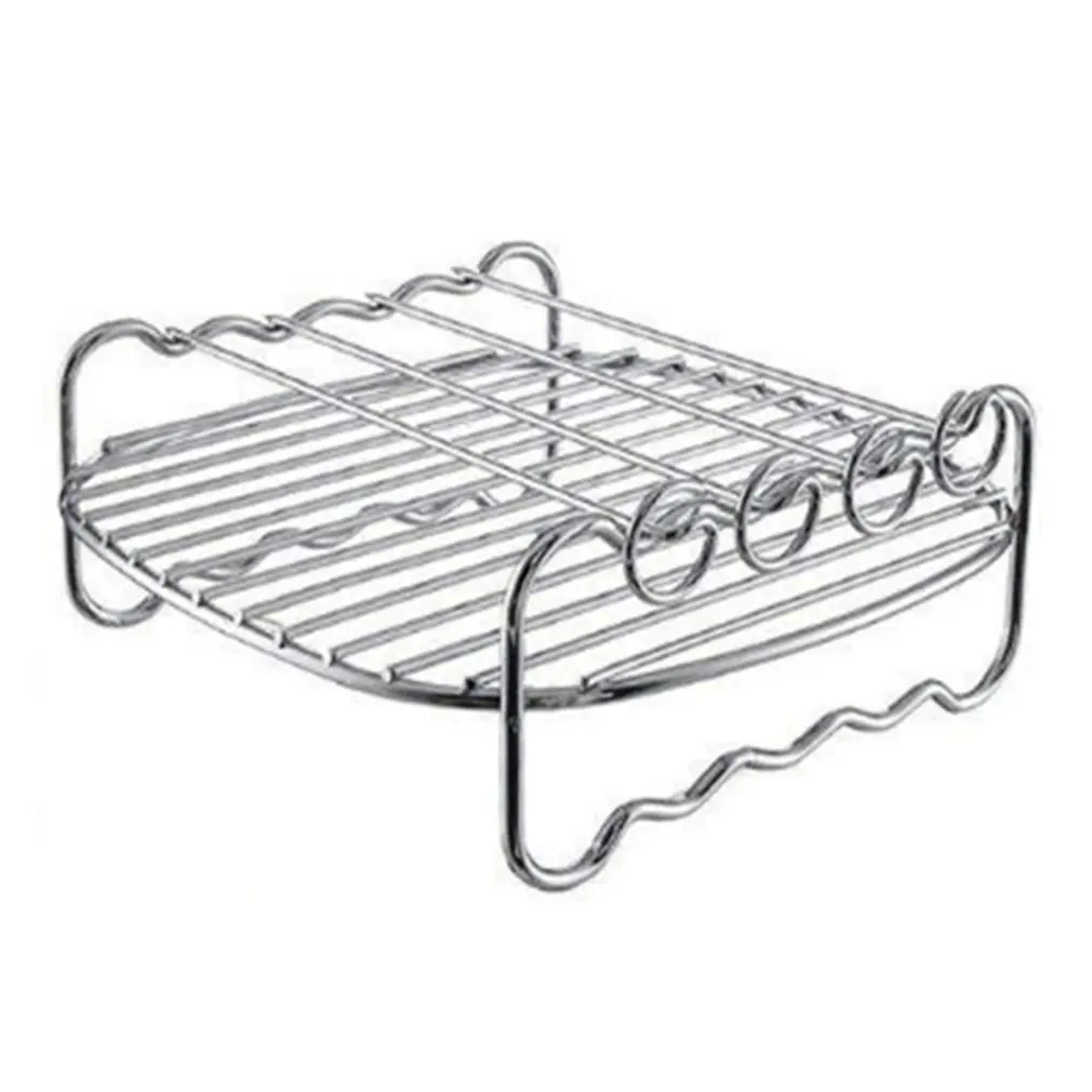Air Fryer Accessories Grill Rack Microwave Oven Rack Empty Grid For