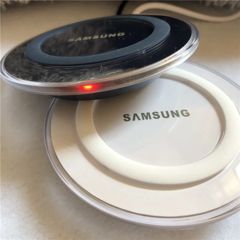 5V/2A QI Wireless Charger Charge Pad with micro usb cable For Samsung Galaxy S7 S6 EDGE S8 S9 S10 Plus for Iphone 8 X XS MAX XR