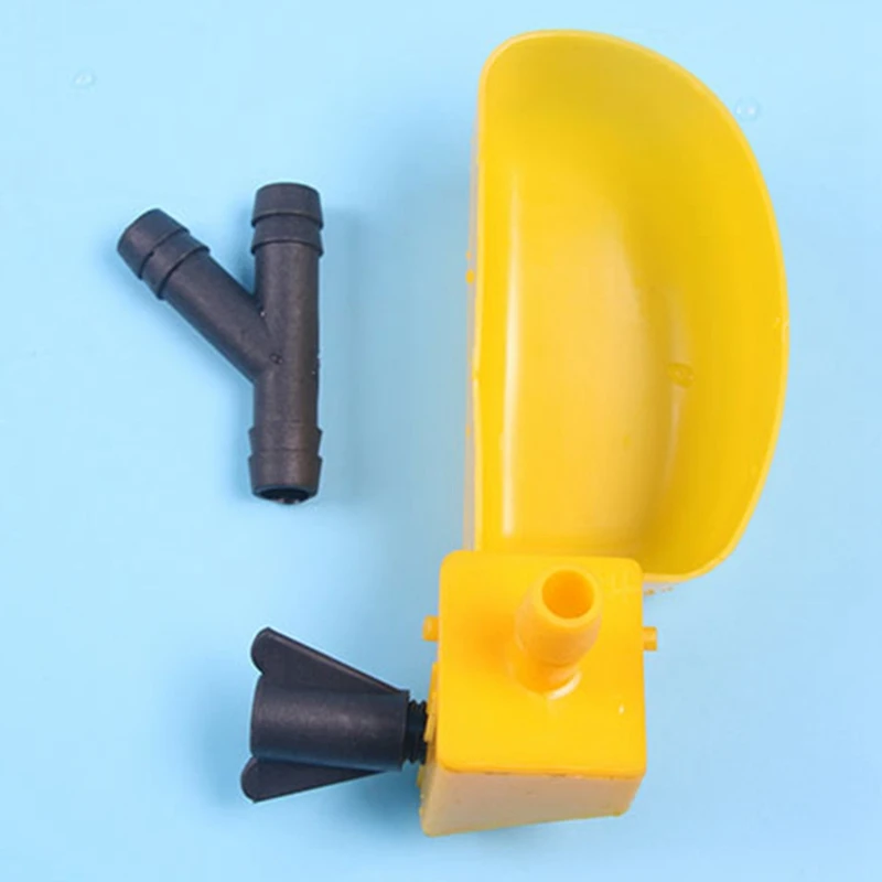 

50Pcs Chicken Quail Waterer Animal Feeders Automatic Bird Coop Feed Poultry Chicken Fowl Drinker Water Drinking Cups Poultry Sup