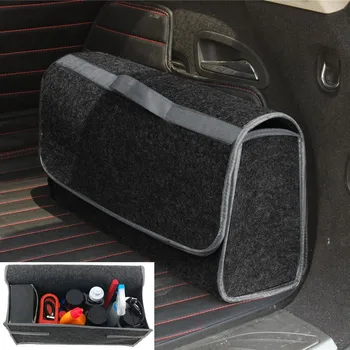 

Foldable storage bag truck van SUV luggage storage box foldable stroller storage folding bag trash box органайзер для вещей 40*