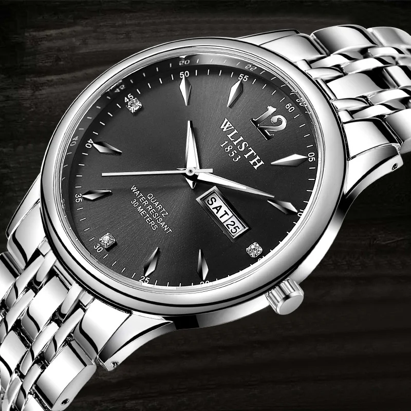 

Relogio Masculino Mens Watches Top Brand Luxury Male Fashion Business Wristwatch Week Date Quartz Watch Erkek Kol Saati
