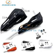 Белый 1-1/" Руль Handguards Dirt Bike MX ручные щитки для XR CRF WR DRZ 28,6 мм щётка мотоциклетная Броня рукавицы